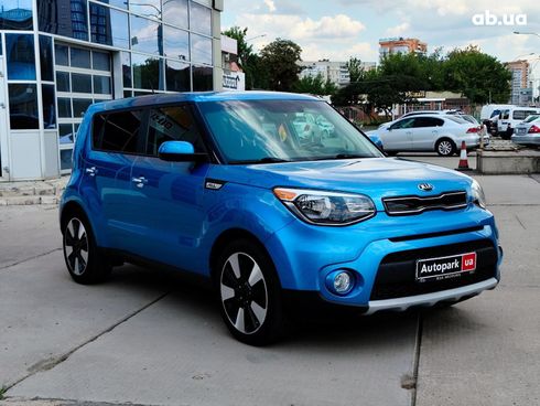 Kia Soul 2018 синий - фото 3