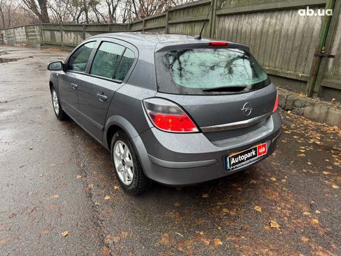 Opel astra h 2007 серый - фото 7