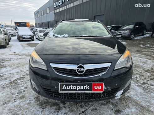 Opel astra j 2012 черный - фото 2