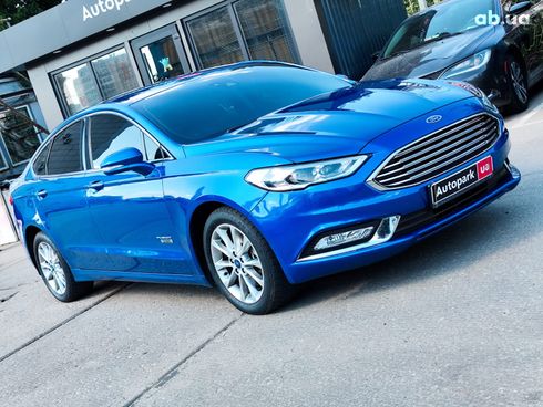 Ford Fusion 2016 синий - фото 13