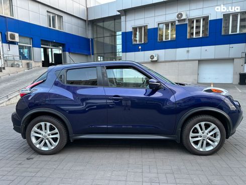 Nissan Juke 2015 синий - фото 4