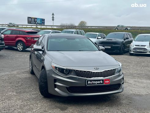 Kia Optima 2016 серый - фото 12