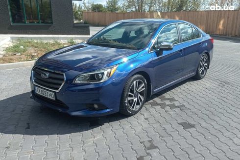 Subaru Legacy 2017 синий - фото 4