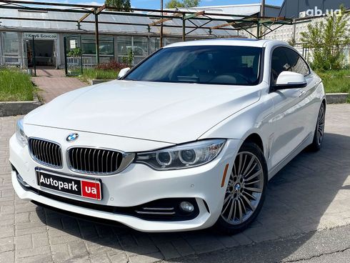 BMW 4 серия 2014 белый - фото 1