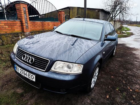 Audi A6 2003 синий - фото 7