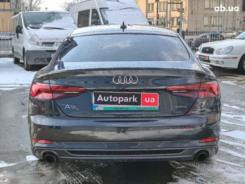 Audi A5 2019 серый - фото 6