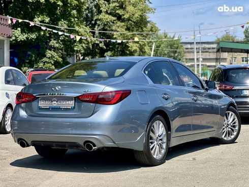 Infiniti Q50 2019 серый - фото 6