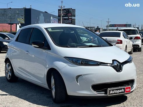Renault Zoe 2017 белый - фото 3