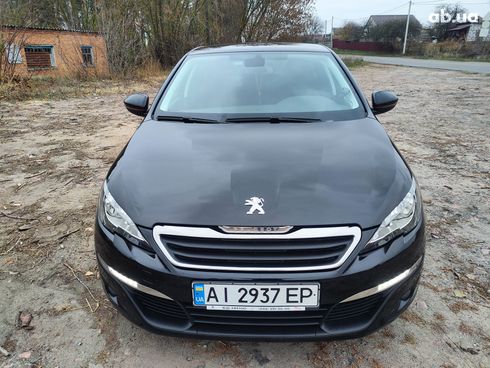 Peugeot 308 2015 черный - фото 5