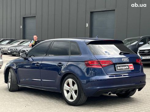 Audi A3 2016 синий - фото 7