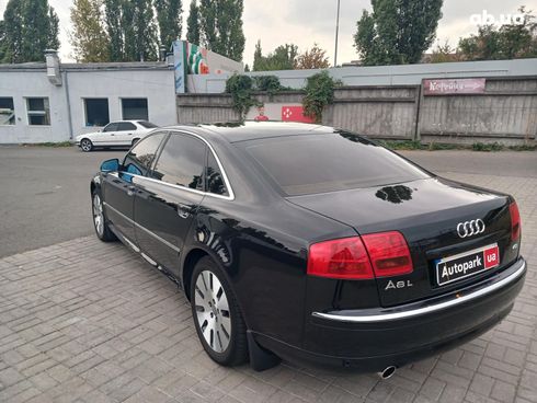 Audi A8 2006 черный - фото 8