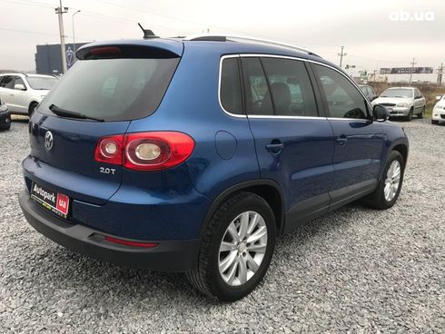 Volkswagen Tiguan 2008 синий - фото 7