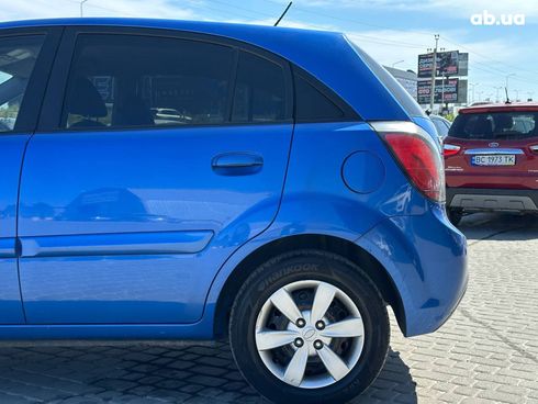 Kia Rio 2010 синий - фото 5