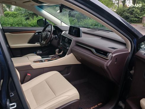 Lexus rx 450 h 2020 синий - фото 24