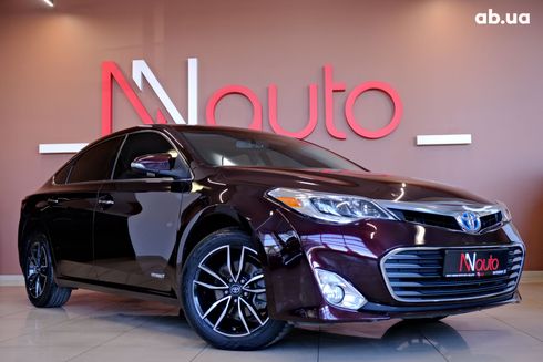 Toyota Avalon 2014 вишневый - фото 4