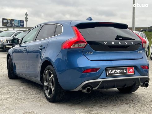 Volvo V40 2017 синий - фото 8