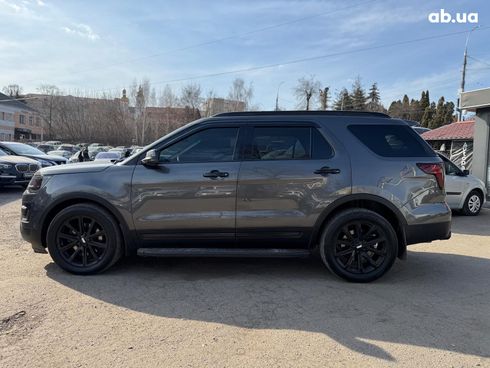 Ford Explorer 2016 серый - фото 8