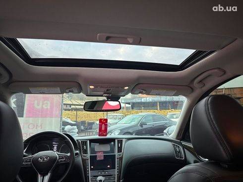 Infiniti Q50 2018 белый - фото 30