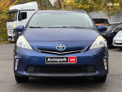 Toyota Prius V 2012 синий - фото 4