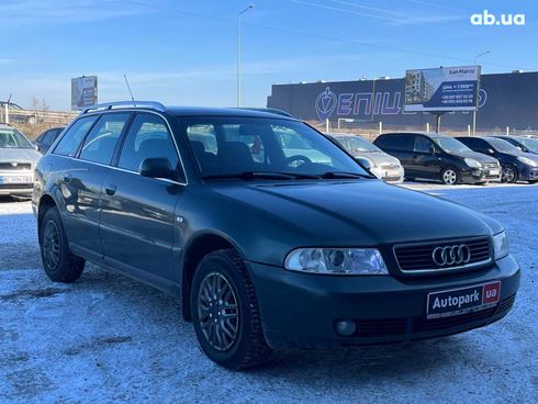 Audi A4 2000 зеленый - фото 3