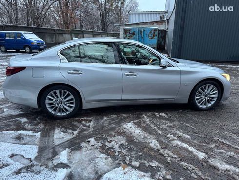 Infiniti Q50 2017 серый - фото 7