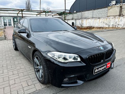 BMW 5 серия 2013 черный - фото 3