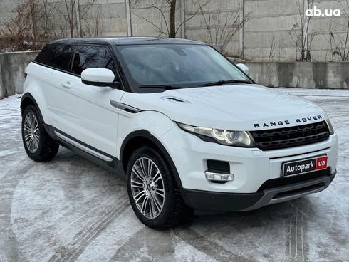 Land Rover Range Rover Evoque 2011 белый - фото 69