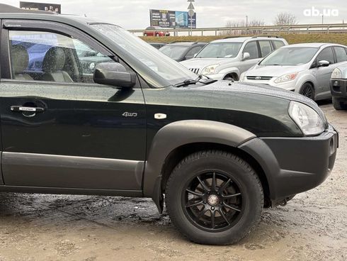 Hyundai Tucson 2008 зеленый - фото 4