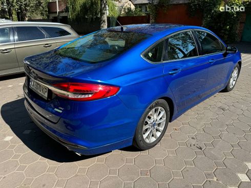 Ford Fusion 2016 синий - фото 3