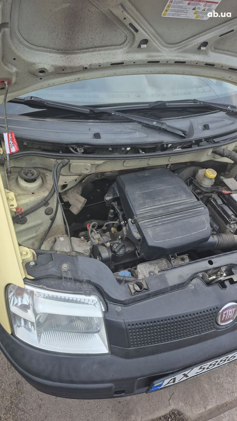 Fiat Panda 2009 желтый - фото 7