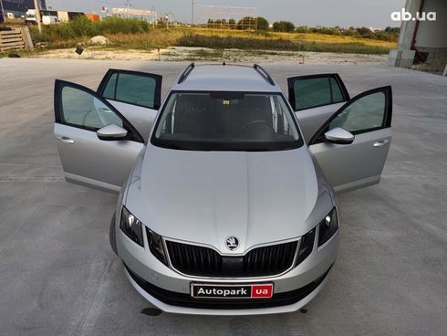 Skoda octavia a7 2017 серый - фото 15