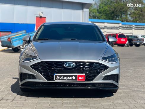 Hyundai Sonata 2020 серый - фото 2