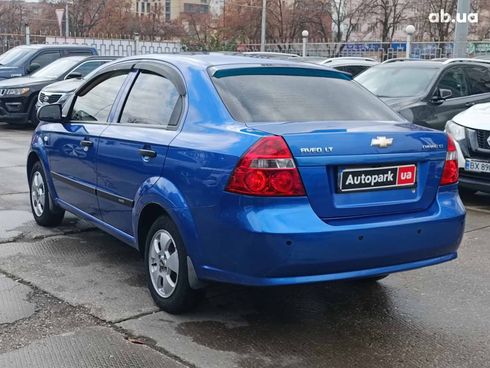 Chevrolet Aveo 2007 синий - фото 11