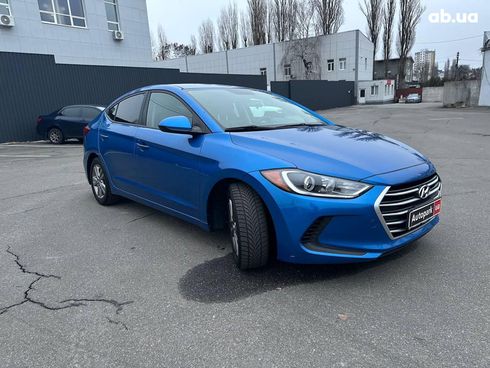 Hyundai Elantra 2016 синий - фото 3