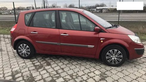 Renault Scenic 2003 вишневый - фото 9