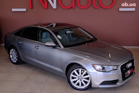 Audi A6 2013 серый - фото 4