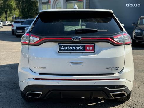 Ford Edge 2018 белый - фото 26