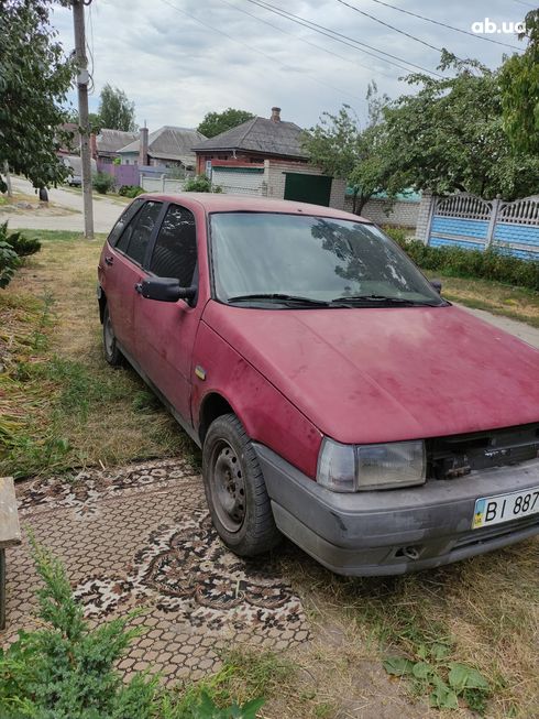 Fiat Tipo 1992 вишневый - фото 5