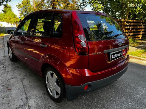 Ford Fiesta 2007 красный - фото 20