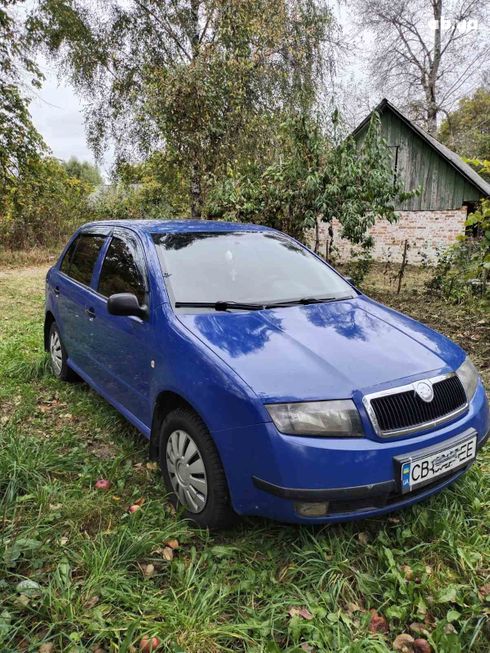 Skoda Fabia 2004 синий - фото 18