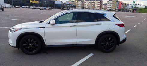 Infiniti QX50 2018 белый - фото 2
