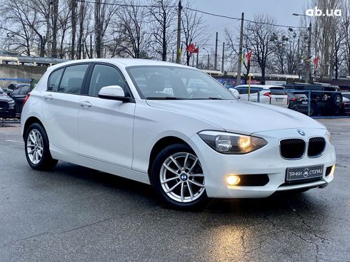 BMW 1 серия 2012 белый - фото 3