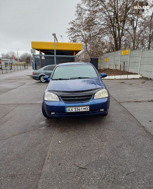 Chevrolet Lacetti 2005 синий - фото 10