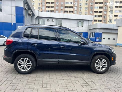 Volkswagen Tiguan 2016 синий - фото 5