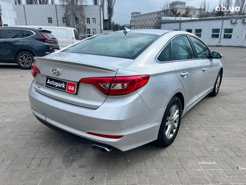 Hyundai Sonata 2016 серый - фото 5