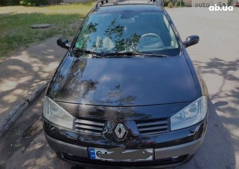 Renault Megane 2005 черный - фото 2