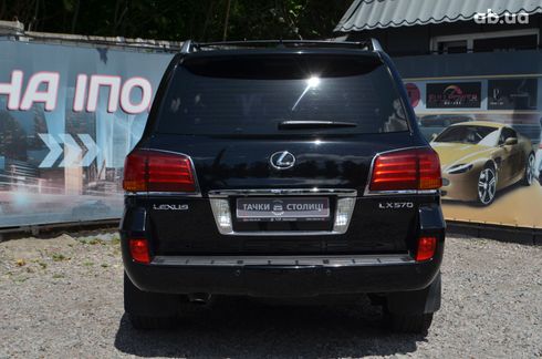 Lexus LX 2008 черный - фото 3