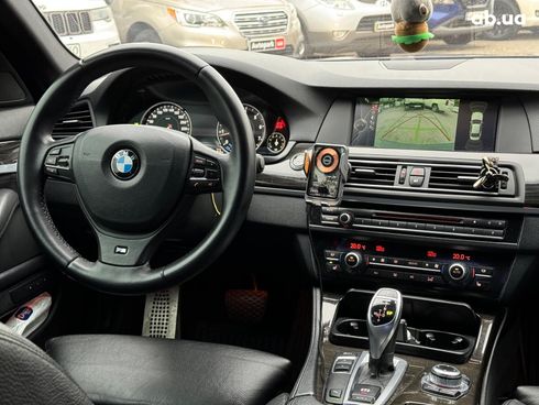 BMW 5 серия 2012 синий - фото 26