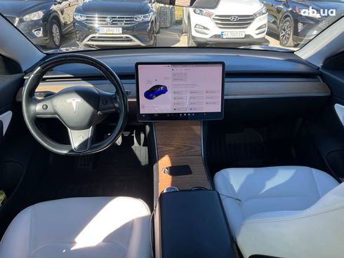 Tesla Model 3 2018 синий - фото 13