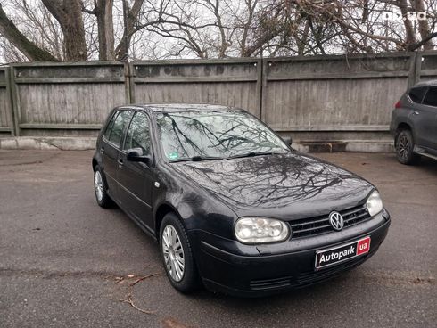 Volkswagen Golf 2001 черный - фото 3